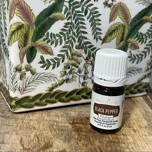 Young Living de-stash item: unopened Black pepper vitality essential oil